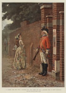 Jeg så på hende med et soldaterøje; der kunne lide, men havde en hårdere opgave i hånden, Shakespeare af English School